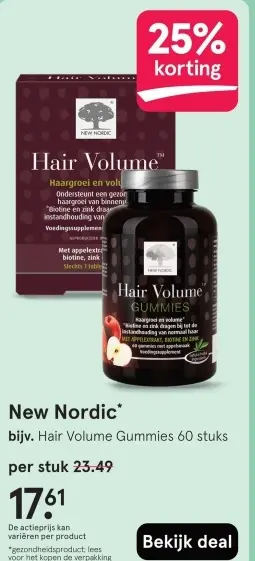 Aanbieding: Hair Volume Gummies