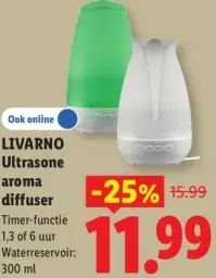 Aanbieding: Ultrasone aroma diffuser