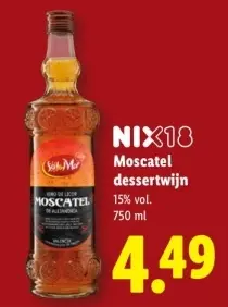 Aanbieding: Moscatel dessertwijn