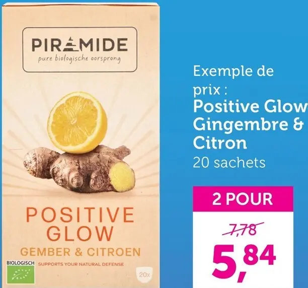Offre: Positive Glow Gingembre & Citron