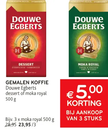 Promotie: Gemalen koffie