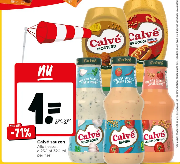 Aanbieding: Calvé sauzen