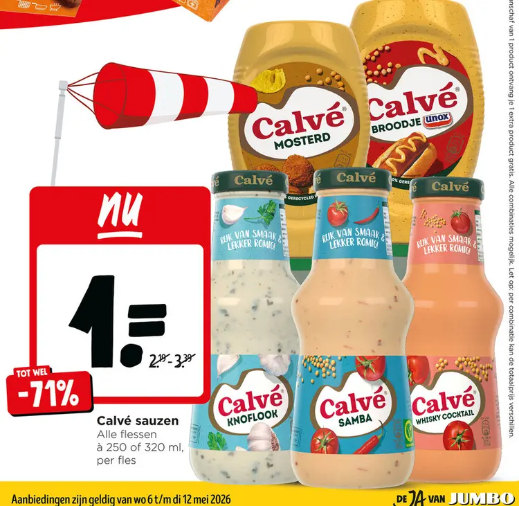 Aanbieding: Calvé sauzen
