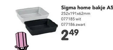 Promotie: bakje A5