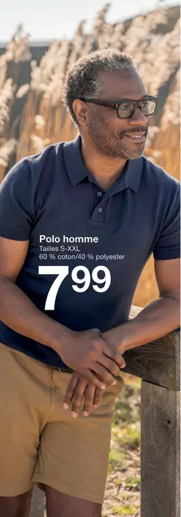 Offre: Polo homme