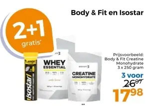 Aanbieding: Body & Fit en Isostar