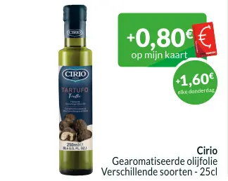 Promotie: Gearomatiseerde olijfolie