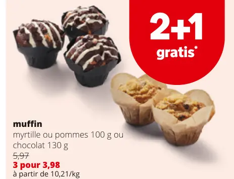 Offre: muffin