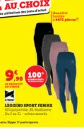 Aanbieding: Legging sport femme