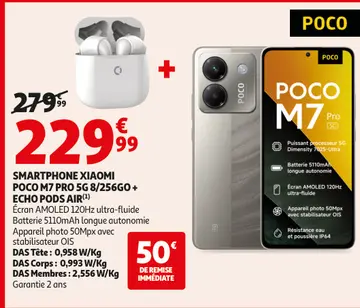 Aanbieding: Smartphone Xiaomi POCO m7 pro 5g 8/256go + ec