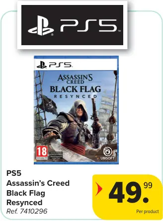 Promotie: Assassin's Creed Black Flag Resynced