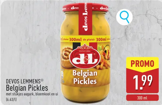 Promotie: Belgian Pickles