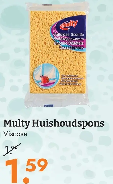Aanbieding: Multy Huishoudspons