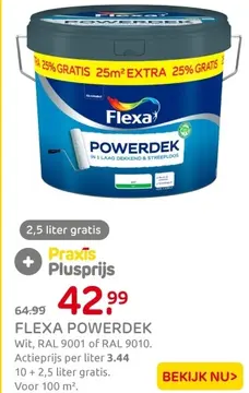 Aanbieding: Flexa powerdek