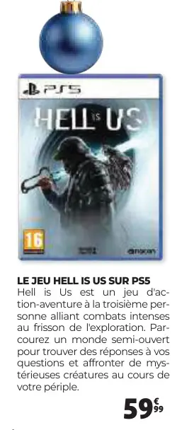 Aanbieding: Hell is us sur ps5