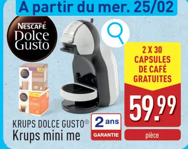 Offre: Krups mini me