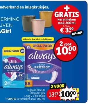 Aanbieding: Inlegkruisjes
