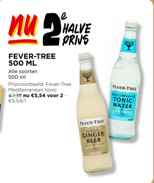 Aanbieding: FEVER-TREE 500 ML