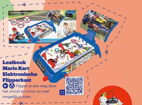 Aanbieding: Lexibook Mario Kart Elektronische Flipperkast