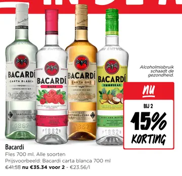 Aanbieding: Bacardi