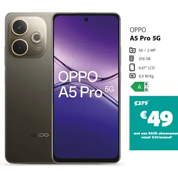 Aanbieding: OPPO A5 Pro 5G