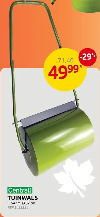 Promotie: Tuinwals