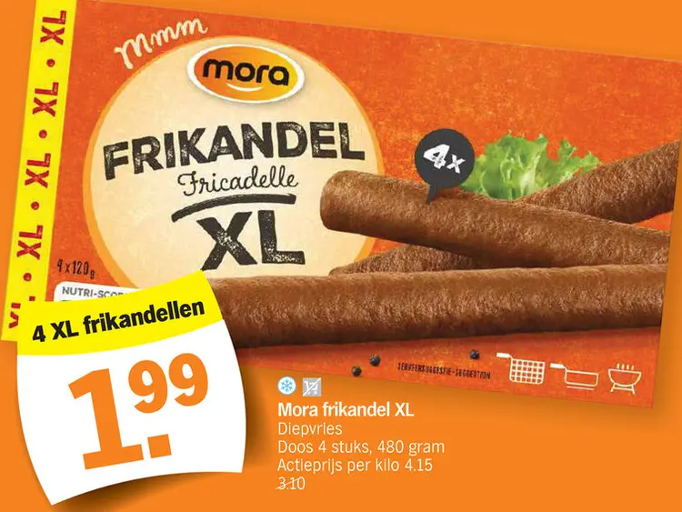 Promotie: Frikandel XL