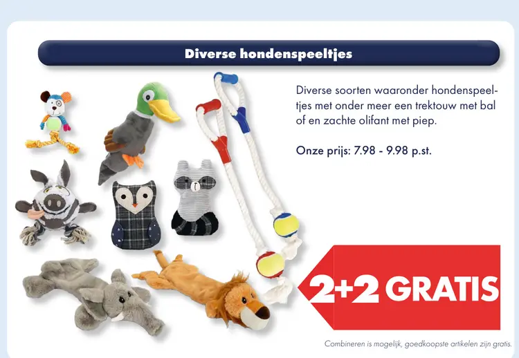 Aanbieding: Diverse hondenspeeltjes