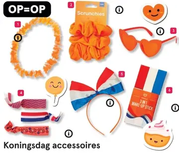 Aanbieding: Koningsdag accessoires