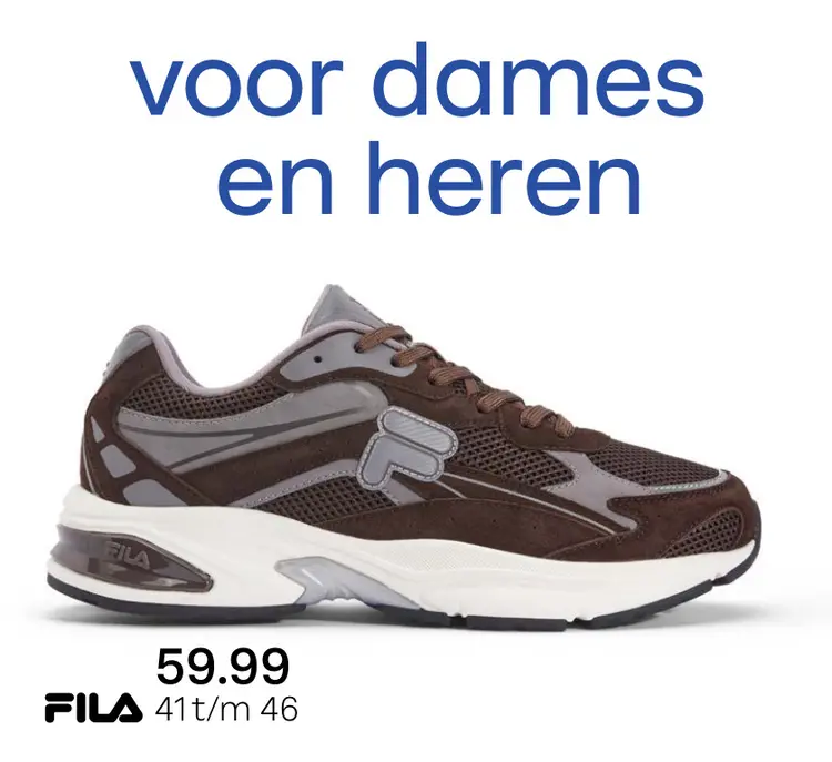 Promotie: Sneaker bruin voor dames en heren