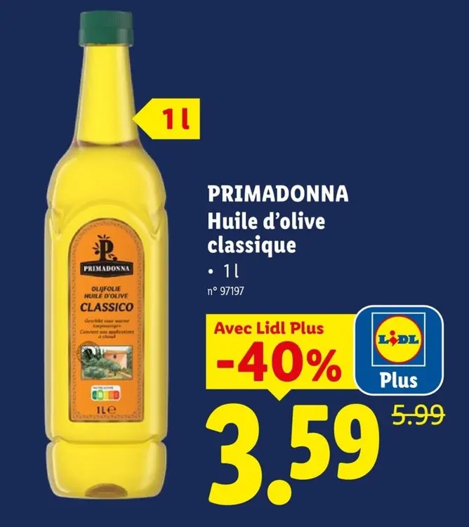 Offre: Huile d'olive classique