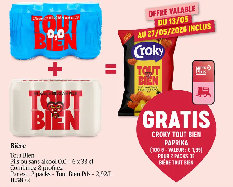 Offre: Bière Tout Bien