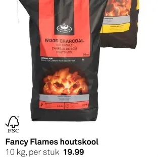Aanbieding: Fancy Flames houtskool