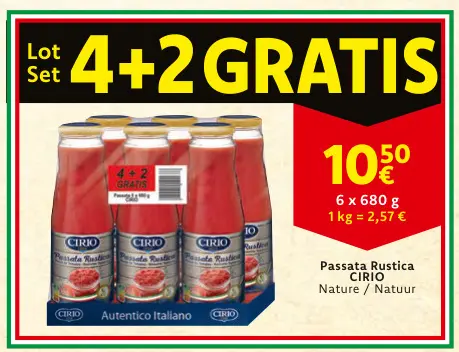 Offre: Passata Rustica