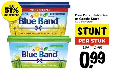 Aanbieding: Blue Band Halvarine of Goede Start
