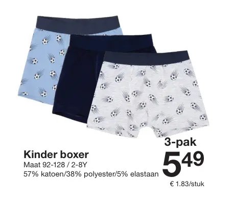 Promotie: Kinder boxer