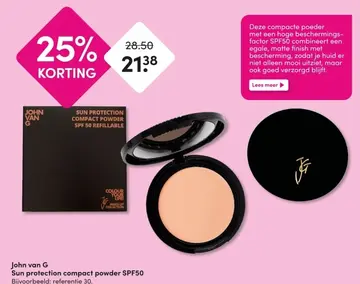 Aanbieding: Sun protection compact powder SPF50