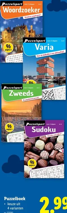 Aanbieding: Puzzelboek