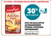 Offre: Duo de raclette autremenent fumee 3 poivres