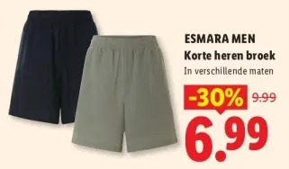 Aanbieding: Korte heren broek