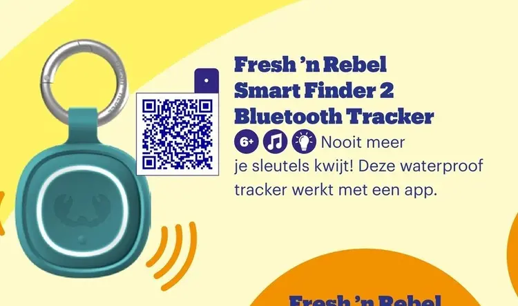 Aanbieding: Fresh 'n Rebel Smart Finder 2 Bluetooth Track