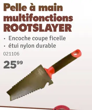 Offre: Pelle à main multifonctions