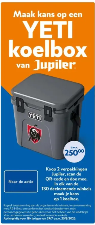 Promotie: YETI koelbox