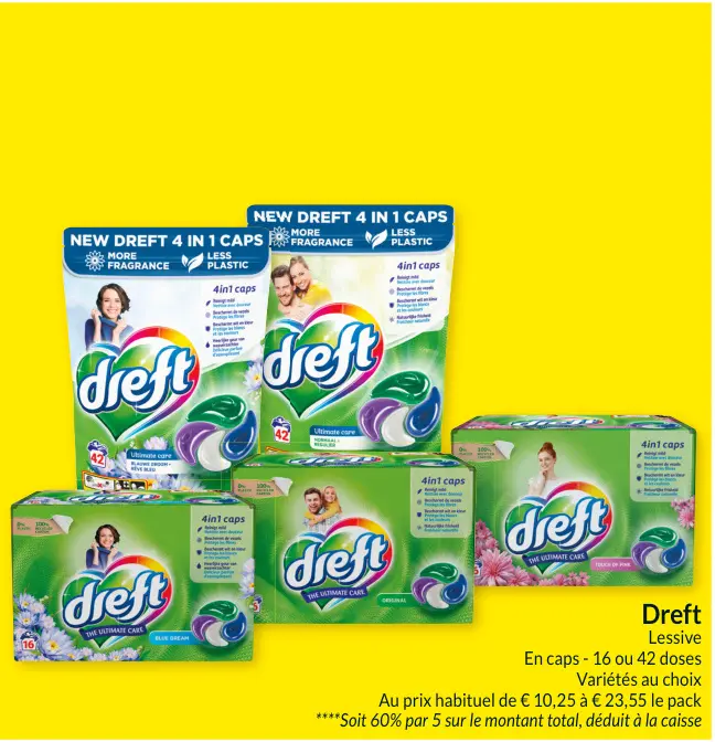 Offre: Dreft Lessive