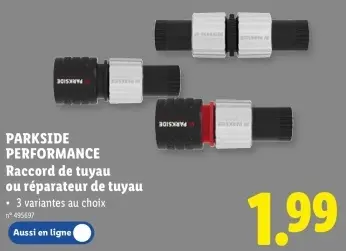 Offre: Raccord de tuyau ou réparateur de tuyau