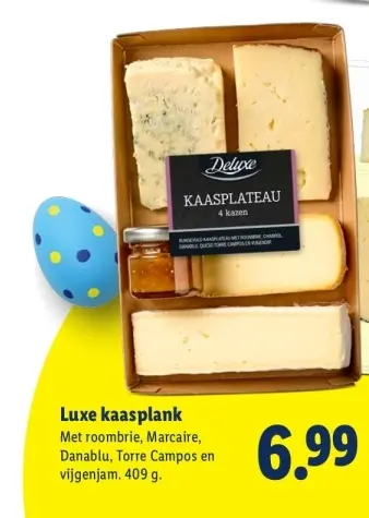 Aanbieding: Luxe kaasplank