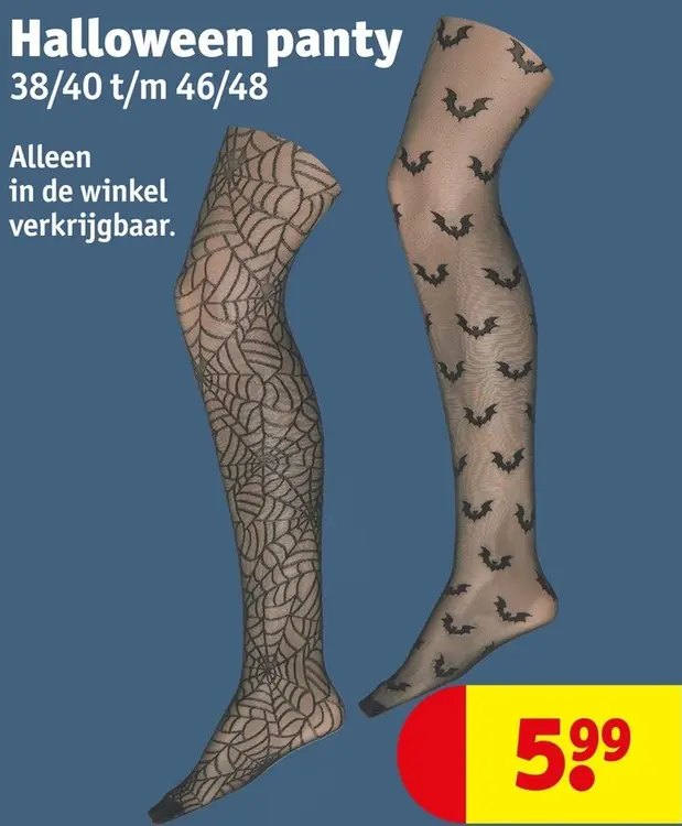 Aanbieding: Halloween panty