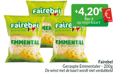 Promotie: Geraspte Emmentaler