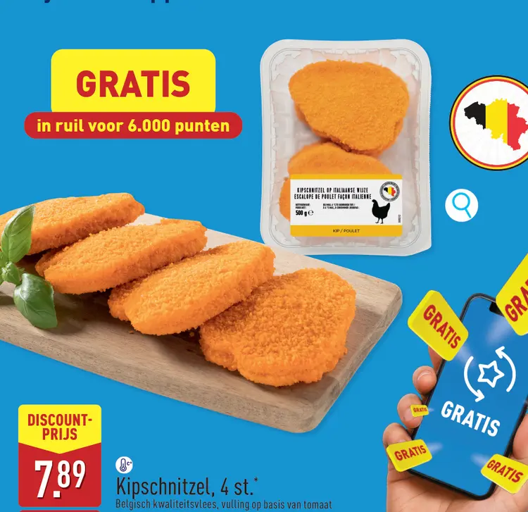 Promotie: Kipschnitzel