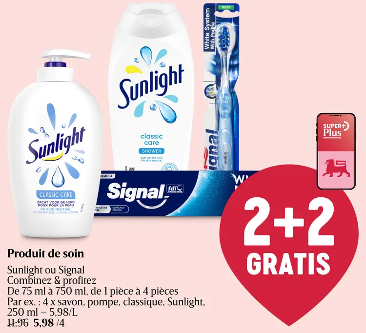 Offre: Produit de soin